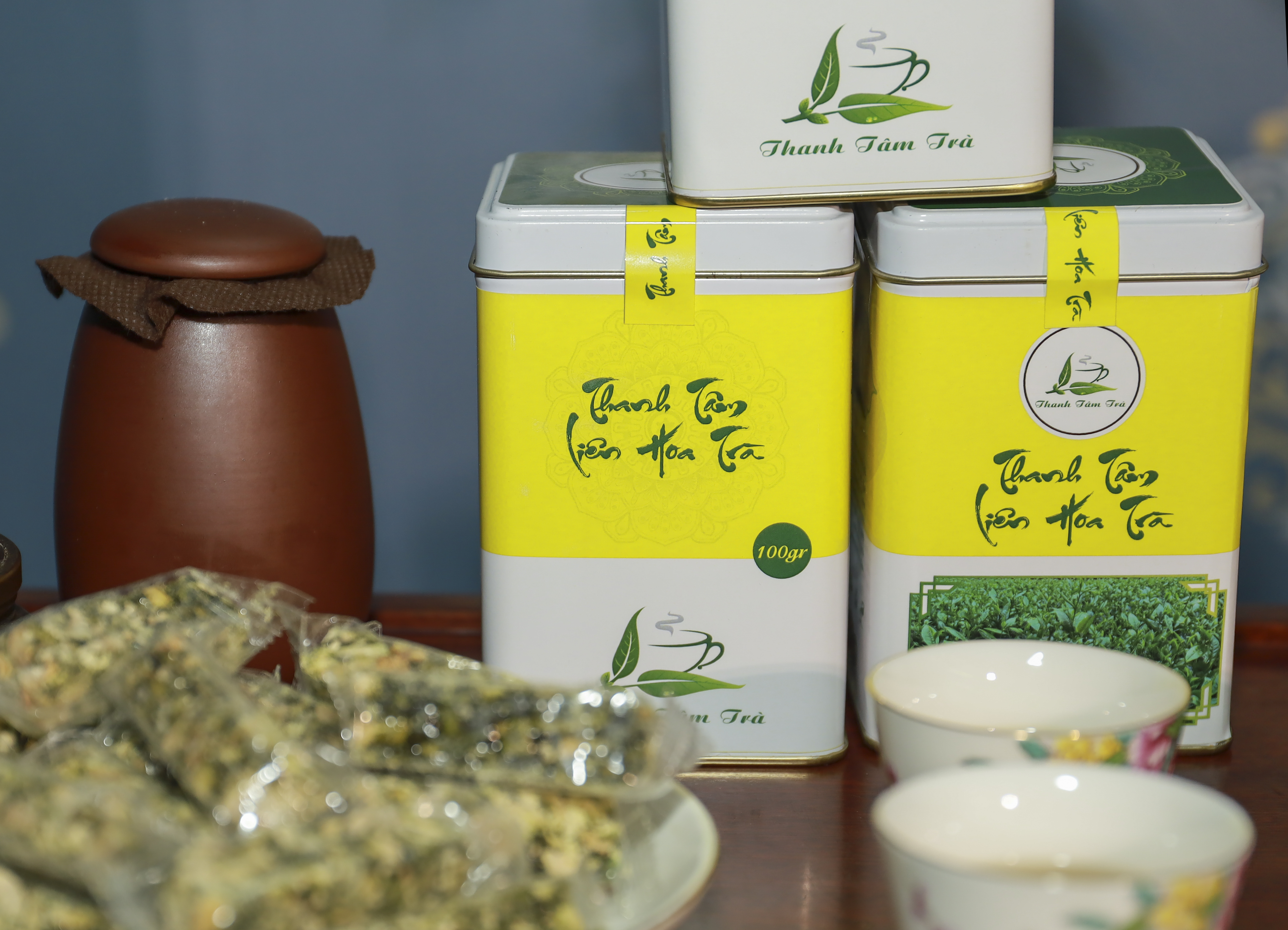 Thanh Tâm Liên Hoa Trà hộp thiết 100gr